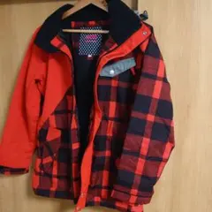 レディース　スノーボードウェア　JEWEL М　美品　レッド×ブラック