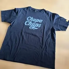 ザショップTK Chups ロゴプリント 半袖Tシャツ 黒のサムネイル