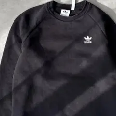 15236 アディダス ワンポイント 刺繍ロゴ スウェット