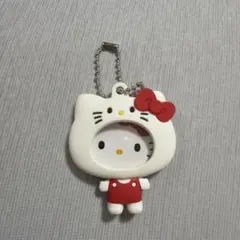 ハローキティ フォトバッチ付きマスコット