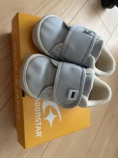 【値下げ中】MOONSTAR 日本製 キッズシューズ 水色