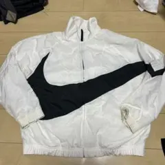 Nike ナイロンジャケット ホワイト/ブラック