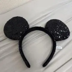 東京ディズニーリゾート ミッキー耳カチューシャ 黒