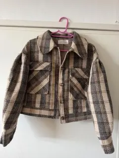 チェック柄ジャケット Mサイズ