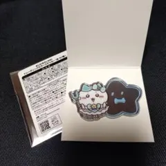 まじかるちいかわ　トレーディングミラーステッカー　ハチワレ