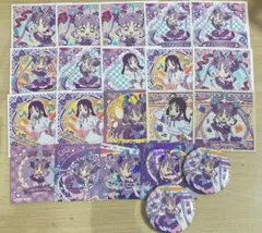 紫雨こころ キュアキュンキュン シール ミニ缶バッジセット