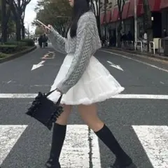 treat ürself Ballerina volume pannier 黒 treat ürself Ballerina volume pannier 黒 トリートユアセルフ