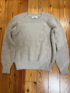 新タグ付　アーバンリサーチサニーレーベル　ヘアリーニットプルオーバー