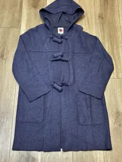 poppy redフード付きダッフルコート フード付きジャケットネイビーMサイズ