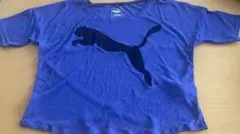 Puma 青 ルーズフィット Tシャツ