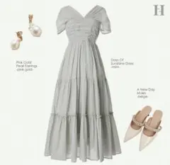 【新品タグ付】days of sunshine dress Fubail / Days Of Sunshine Dress