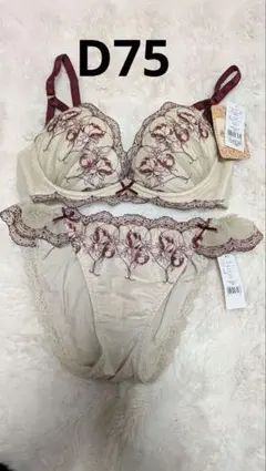 チュチュアンナ　D75 ブラショーツLサイズセット