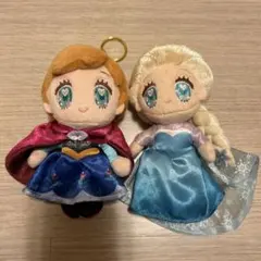 アナと雪の女王 ぬいぐるみセット　ディズニーストア　Tiny プリンセス