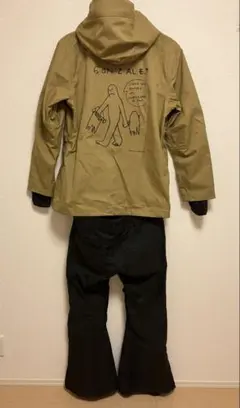 SCAPE 上下セット women L ウェア 中古 スノーボード 人気色 女性