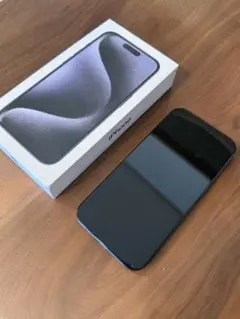 iPhone15pro ブルーチタニウム　256GB SIMフリー
