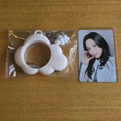 TWICE ミナ TFIT Qoo10限定トレカ 特典 クラウドキーリング