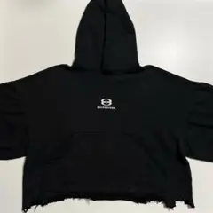 24SS BALENCIAGA Cropped Hoodie 2 size