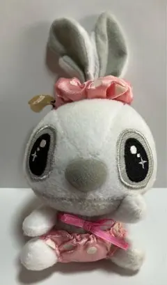 Ｎｏ,７５　スティッチぬいぐるみ ピンクドット柄