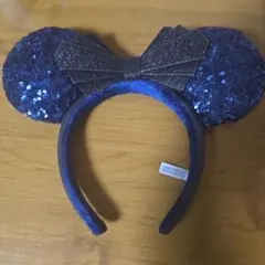 ディズニー カチューシャ ネイビー 星 月 コウモリ ハロウィン　2023