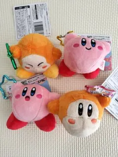 星のカービィ カラビナ付きマスコット 全4種コンプリートセット