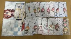 五等分の花嫁　ラバーストラップ17点　タオル