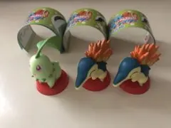 チョコエッグ ポケットモンスター 旅立ちの3匹 チコリータ ヒノアラシ