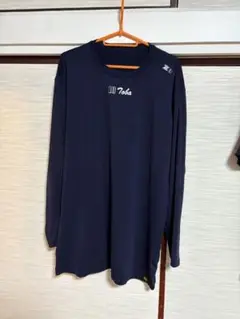 支給品　ZETT ネイビー アンダーシャツ　XO サイズ　ベイスターズ