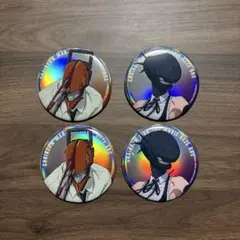 チェンソーマン　ベースヤードトーキョー　ビッグ缶バッジ✖︎4点セット