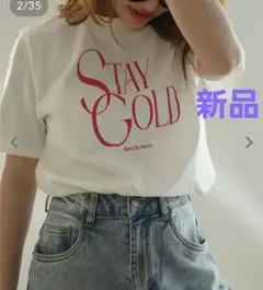 神戸レタス★新品★田中亜希子さんコラボ/アソートヴィンテージライクロゴTシャツのサムネイル