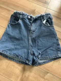 GU デニムハーフパンツ コットン100%