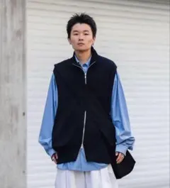 ★最安値★　CLESSTE ニットベスト 雪柄ニットベスト【MUSE BY ROCHAS Premiere】|レリアン | レリアン