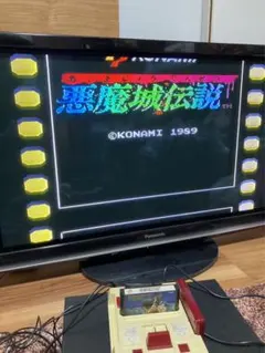 お値下げ　【美品】悪魔城伝説【箱説明書付】　ファミコンソフト