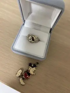 ミッキーアンドミニーリング・ペンダントトップ
