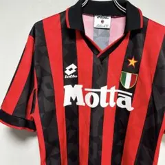 【未使用】Lotto　ACミラン Motta レア ACミラン ユニフォーム 93 94 lotto motta サッカー - メルカリ