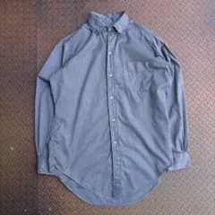 90-00s BrooksBrothers 後染め シャツ コットン 丸襟 珍品