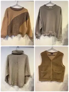 ニット　トレーナー　ベスト　まとめ売り˚✧₊⁎