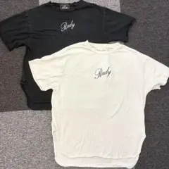 Rady 半袖Tシャツ メンズ レディース 2枚セット 黒 白 シンプルのサムネイル