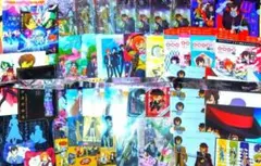 【50点セット未使用】文豪ストレイドッグス 太宰治 中原中也クリアファイル