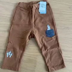 【サイズ80】ベビー服／子ども服／ムーミン／ブラウン