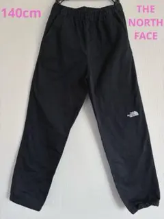 美品　THE NORTH FACE 黒ロングパンツ　140cm