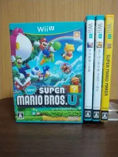 Wii U マリオソフト　4本セット