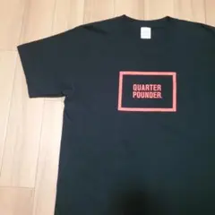 マクドナルド　クォーターパウンダー 前後プリント Tシャツ　非売品　新品未使用