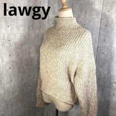 866 lawgy ラウジー　Ｆ　ハイネック　ニット　セーター