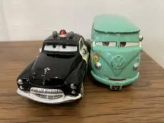 【k1】カーズ　トミカ　フィルモア　シェリフ　セット レア　ピクサー