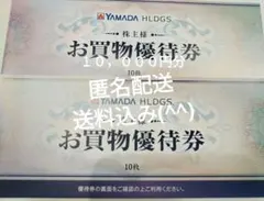 ヤマダ電機 お買物優待券 10,000円分
