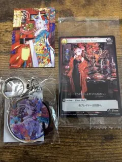 藤ちょこ 祝彩巡礼 特典ステッカー 特典キーホルダー トレカ セット
