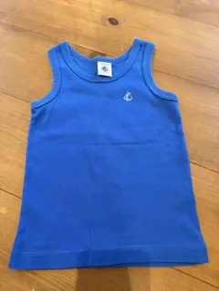 PETIT BATEAU タンクトップ 24m/86cm 青
