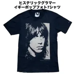 ヒステリックグラマー stoogesイギーポップロックTシャツ7分袖ラグラン ヒステリックグラマー stoogesイギーポップロックTシャツ7分袖