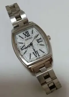 SEIKO ルキア レディース腕時計 電波ソーラー フローズンホワイト