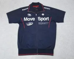 DESCENTE Move Sport ジャージ ジャケット ネイビー Mサイズのサムネイル